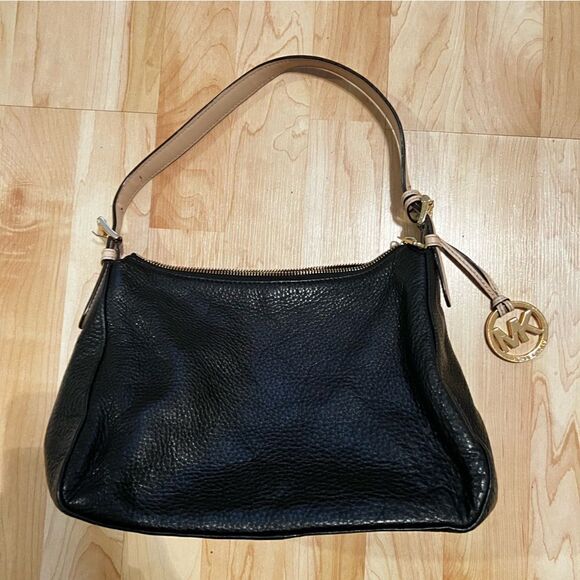Michael Kors Black Hobo Purse - Picture 1 of 3
